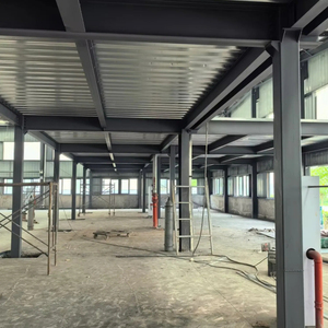 Taller de Estructuras de Acero Q235 Personalizado |   Instalación Rápida de Edificios Industriales para Fábricas |   Certificado CE - Product Image 1