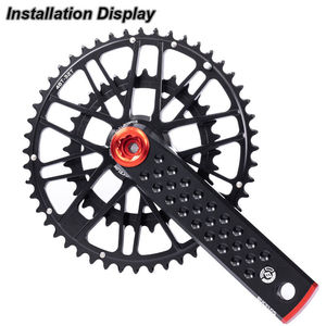 BUCKLOS 48-32T 50T plateaux route gravier vélo pédalier pour pédalier à montage direct 8-11 vitesses étroit large anneau de chaîne - Product Image 5