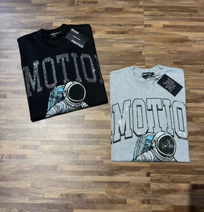 เสื้อยืดผู้ชายสไตล์อเมริกันเทรนดี้ทรงหลวมลำลองฮิปฮอปวินเทจ ผ้าคอตตอน 100% คุณภาพสูง หนานุ่ม พร้อมส่ง - Product Image 6