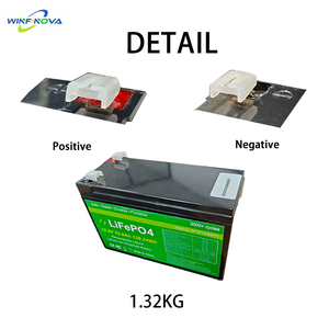 Advanced BMS 12.8V 12V <b>Rechargeable</b> Solar <b>Battery</b> Pack IP65 Stable for Camping Lighting Systems Low Temperature 12.8V10.8Ah Port - Product Image 3