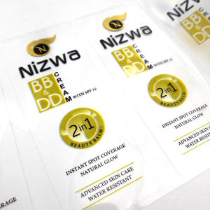 Cetak iklan membuat logo tahan air plastik pribadi stiker vinil kemasan sesuai pesanan label bening untuk botol air - Product Image 6