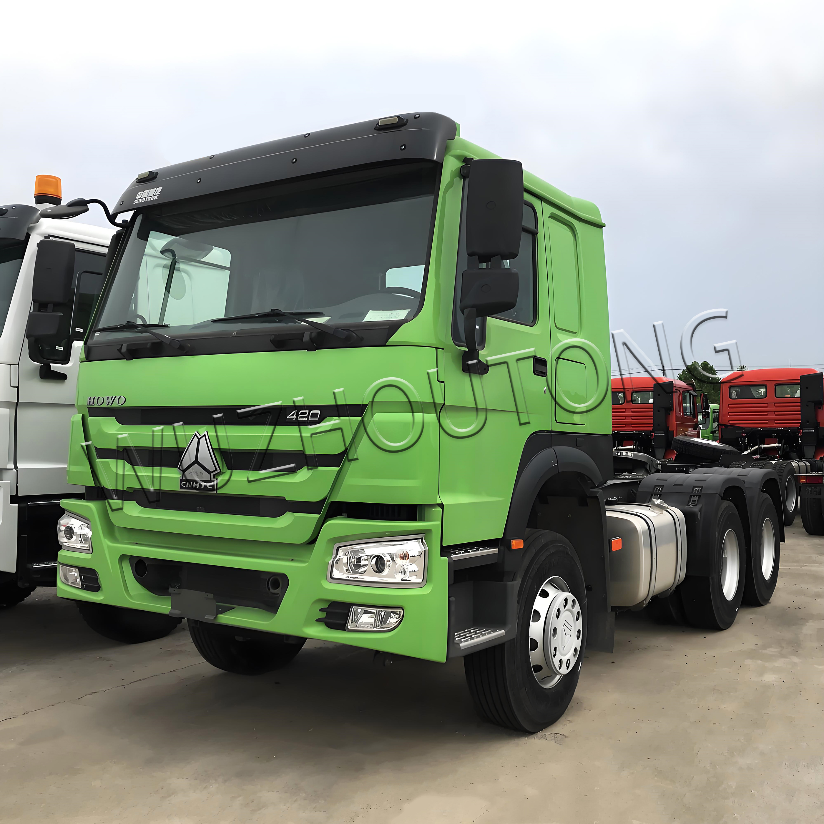 Hot Sale Used Sha Cman 6*4 Heavy Truck Tractor Head 430hp Delong Prime Mover Commercial Truck Trailers for Sale