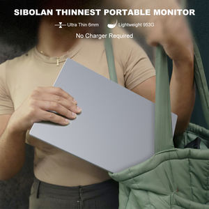 Monitor Laptop portabel 4K, layar sentuh ramping 16 inci Unibody 1080p dengan HDR aluminium Aloi Speaker tanam - Product Image 5