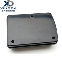 Boîtier électronique rectangulaire en plastique ABS moulé par injection avec trous de ventilation pour module de circuit de contrôleur automobile