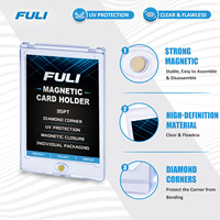 Étui de présentation pour cartes TCG sportives en plastique rigide de haute qualité 35PT, porte-cartes magnétique One Touch pour le jeu de cartes à collectionner Pokémon