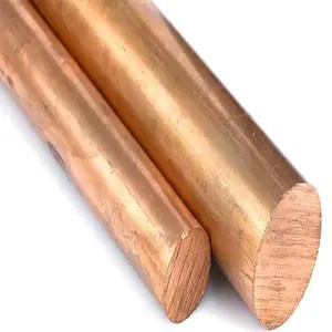Forged Copper wire rod C17200 Beryllium Copper Rod Copper bar Brass rod for sale