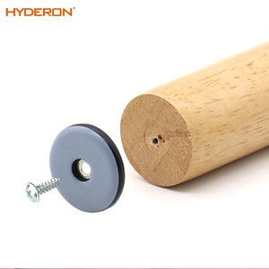 Almohadillas de Fieltro para Muebles Hyderon, Grises, de Goma, Antideslizantes, Reductoras de Ruido, Protección para Pisos, para Uso Doméstico - Product Image 4