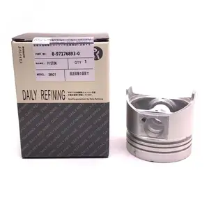 Moteur diesel 4 cylindres 3KC1 kit de pistons de haute qualité kit de chemise 8-97176892-0 pièces de moteur