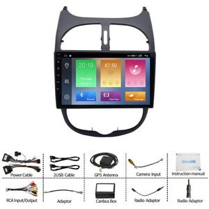 Cho Peugeot 206 Citroen C2 Carplay Android GPS đài phát thanh MP5 - Product Image 4