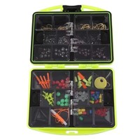 Boîte de rangement pour accessoires de pêche, double face, pour appâts, leurres, hameçons, équipement, boîte organisatrice imperméable pour matériel de pêche
