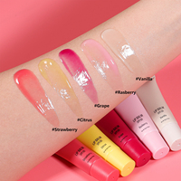Baume à lèvres teinté rose hydratant SPF 30 à la vitamine E, saveur fraise, protection solaire, tube souple, gloss à lèvres, marque privée