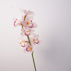 W-A0260 Fleurs artificielles Orchidée imprimée en 3D <span class=keywords><strong>Cymbidium</strong></span> au toucher réel <span class=keywords><strong>Cymbidium</strong></span> artificiel pour la décoration de mariage et de la maison - Product Image 2