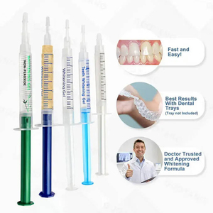 Gel Blanqueador Dental de Grado Alimenticio 24K Gold Mint 3ml-16% HP/35% Sin Peróxido, 7 Días, 8 Tonos Más Blancos, Seguro para Uso Doméstico - Product Image 4
