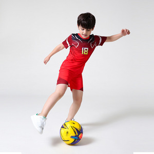 Jersey sublimated cheap custom Club youth kids wholesale football jersey jersey jersey White soccer kits - Product Image 3
