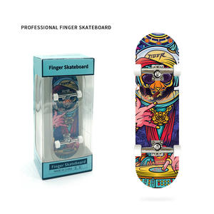 สเก็ตบอร์ดนิ้วมือแบบสองท่อน JIESEN ทำจากไม้เมเปิลแคนาดาห้าชั้น ผลิตด้วยกรรมวิธีการหล่อแบบแรงโน้มถ่วง เป็นมิตรกับสิ่งแวดล้อม เหมาะสำหรับผู้เริ่มต้น ขนาดมินิ - Product Image 6