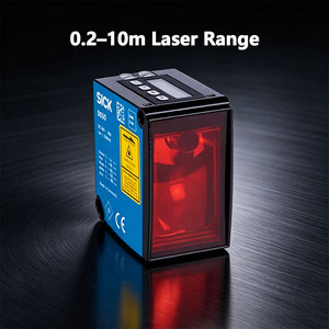 <b>DT50</b>-P1113 Sick <b>DT50</b>-P1113 Laser Sensor 10-30V 0.2-10m Range IP65 4-20mA for Industrial Automation Positioning High-Range Laser - Product Image 1