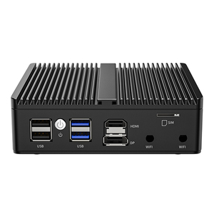คอมพิวเตอร์สำหรับอุตสาหกรรมมินิพีซี4 * I226-V 2.5g LAN เราเตอร์ไฟร์วอล J5040 J4125 N100 <span class=keywords><strong>N5100</strong></span> N5105 fanless pfsense - Product Image 2