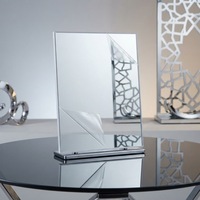 Plaque acrylique miroir personnalisée en plastique extrudé 4x8, plaque acrylique miroir dorée