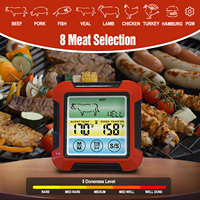 Termometer Daging dan Permen Digital Instan Baru dengan Layar Sentuh untuk Memasak di Dapur, Memanggang, BBQ, dan Memasak Makanan