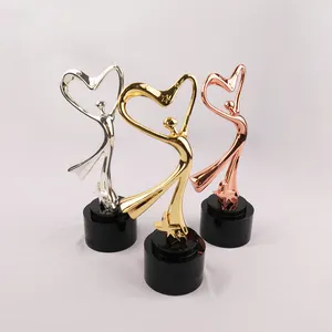 MH-NJ00648 Gravura Personalizada estatueta do Oscar prêmio troféu de cristal Troféu de cristal Ouro Prata Cobre