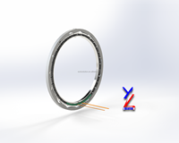 Encodeur résolvant 16 bits IP69 avec rotor 297 mm à l'extérieur et stator à l'intérieur pour applications robustes, trains à grande vitesse, aérospatiales, robotique et construction navale