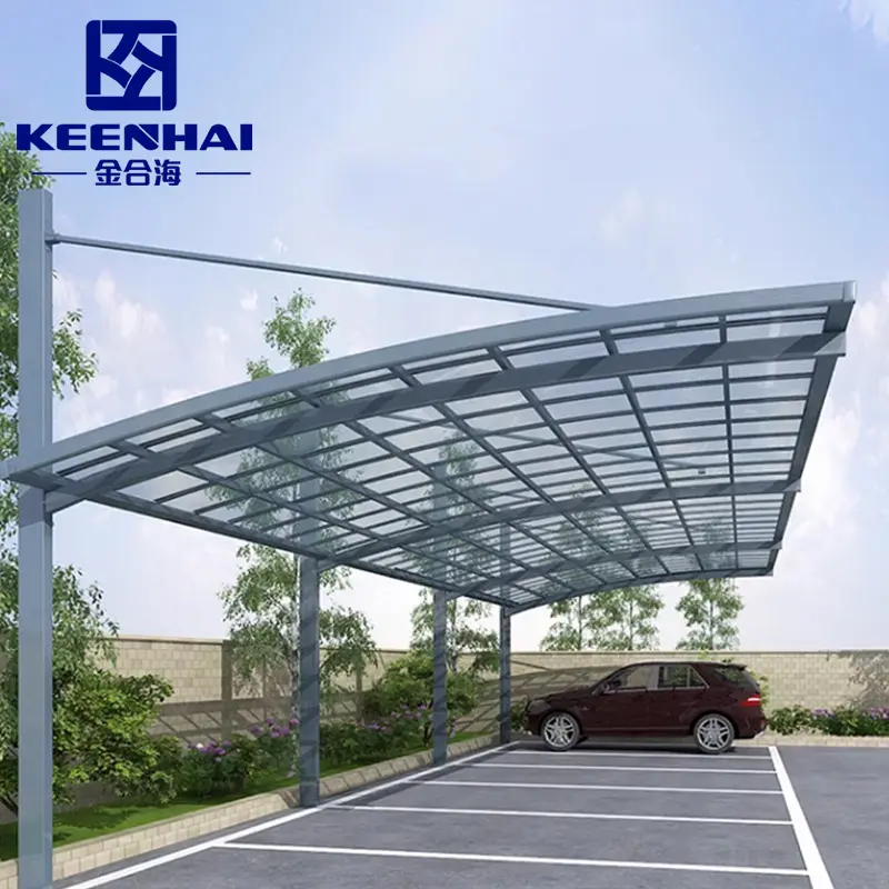 Modern designs Aluminum Multi function CarPort car shelter retractable aluminum pergola carports for car parking