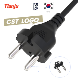 Enchufe Holandés de 4.8MM, 10A, 2 Pines, Cable de Alimentación Eléctrico de Cobre, Corriente Integrada de 10A, Uso Industrial y Hospitalario, Resistente a Manipulaciones - Product Image 4