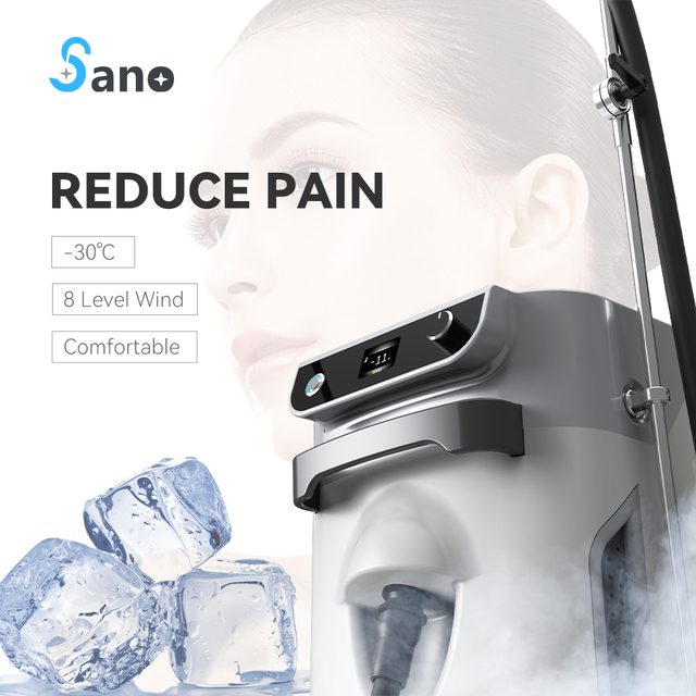 Newest Zimmer Cryo Cold Air Skin Cooling System Machine -30 Degree Cold Air Cryo Skin Cooling System