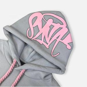 Sweat-shirts et pantalons de survêtement personnalisés, deux pièces, imprimés de lettres, sweat-shirt surdimensionné, ensembles de survêtement pour hommes, impression personnalisée pour hommes - Product Image 4