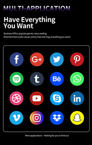 Tablet PC 2 en 1 <span class=keywords><strong>Surface</strong></span> <span class=keywords><strong>Pro</strong></span> de Diseño Delgado de 11 Pulgadas, Android 14, 6 GB de RAM, 128 GB de SSD, Wi-Fi, 3G/4G/5G, MTK Octa Core, 1920x1200, Nuevo - Product Image 6