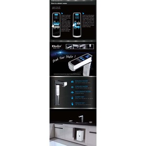 Compact Electric <b>Sink</b> <b>Water</b> Dispenser Instant Hot Warm <b>Water</b> Faucet 4L Stainless Steel Tank <b>Filter</b> ELCB Safety Home Hotel Use - Product Image 4