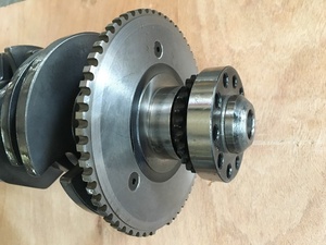 ข้อเหวี่ยงเหล็กแท่งแบบจังหวะ96มม.,สำหรับ VW Golf R32เครื่องยนต์ <span class=keywords><strong>VR6</strong></span>เพลาข้อเหวี่ยงสำหรับรถแข่ง <span class=keywords><strong>V6</strong></span> - Product Image 4