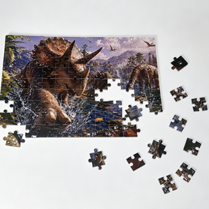 Puzzle d'aventure dinosaure en mousse EVA souple, non toxique et imperméable, 108 pièces, pour l'apprentissage et le jeu parent-enfant - Product Image 2