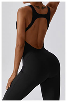 Mono Sexy de una pieza para entrenamiento, Gimnasio Deportivo, Fitness, Mono de talla grande, mono de Yoga para mujer, monos elegantes para mujer, monos para niñas