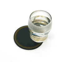 Sous-verre personnalisé 10*0.4cm en silicone/PVC/caoutchouc 3D, moderne, écologique, imperméable, lavable, souple, pour tasses et tables JuOu