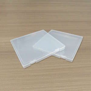 Transparent Plastic A4 Document Storage Box Rectangle 33.5x34x3cm Covered Office Stationery Organizer - Product Image 2