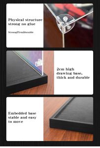 เคาน์เตอร์ของเล่นโมเดลของเล่นฐานแปรงสีดำทันสมัยคุณภาพสูงขนาด2ซม. เป็นมิตรกับสิ่งแวดล้อมสำหรับประกอบง่ายสำหรับแล็บบู - Product Image 3