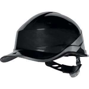 DELTA PLUS - DIAM5NO Casco DE SEGURIDAD negro con forma de gorra de béisbol-CASCOS EAN 3295249168827 - Product Image 1