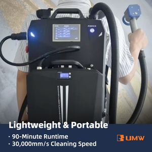 Macchina <span class=keywords><strong>per</strong></span> Pulizia <span class=keywords><strong>Laser</strong></span> Pulsata Portatile da 100W, Pulitore a Zaino con Raffreddamento ad Aria, Sverniciatore <span class=keywords><strong>per</strong></span> Ruggine e Vernice, Adatto <span class=keywords><strong>per</strong></span> Legno, Pietra, Metallo - Product Image 3