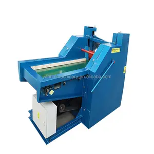 Anti-Wikkeling Textiel Afval Kleding Snijmachine Kleding/Denim Schroot/Spinnen Garen Gesneden Automatische Snijmachine