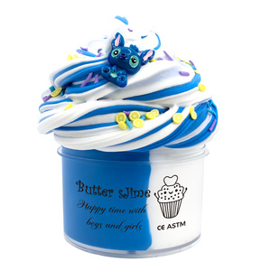 Kit de slime au beurre pour filles, jouet anti-stress pour enfants, cadeaux de fête, slime extensible et non collant, slime doux à faire soi-même pour garçons - Product Image 3