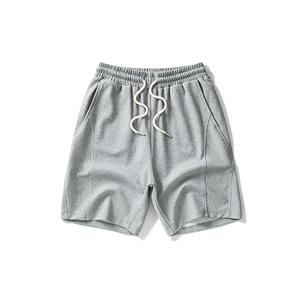 Stretchy Knit Loose Fit 5-Inch <b>Shorts</b> for 2025 Summer Elastic Waist Sporty Casual Style - Product Image 1