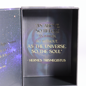 Nhà máy tùy chỉnh Oracle thẻ với Cuốn Sách Vàng biên giới Tarot từ khóa Tarot chơi thẻ ẩn sự thật Oracle - Product Image 3