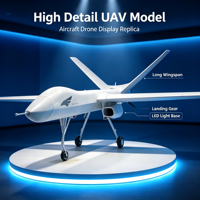 Modèle d'affichage de drone aérien personnalisé
