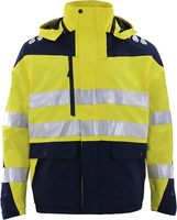 ANSI/NFPA2112 2-EN-1 Vestes de sécurité réfléchissantes imperméables haute visibilité pour l'hiver avec doublure polaire