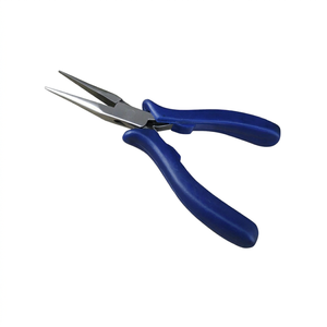 SUNTOOLS/STIPL Model 496 Stainless Steel Irregular Shape <b>Long</b> <b>Nose</b> Pliers 5" for Jewelry Making - Product Image 1