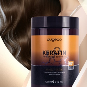 Masque capillaire en crème professionnel à la kératine, fabrication sur mesure, étiquette privée, vente en gros - Product Image 2