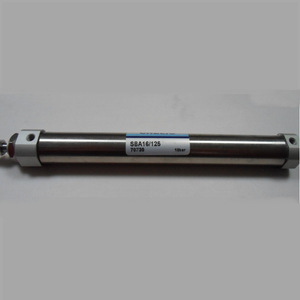 กระบอกสูบไฮดรอลิกเหล็ก SBA16 ขนาด 125 มม. แบบลูกสูบคู่ แรงดัน 10 บาร์ - Product Image 1