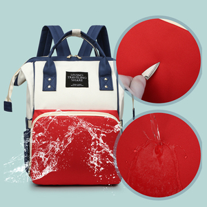 <span class=keywords><strong>Portable</strong></span> Klappkrippe <span class=keywords><strong>Baby</strong></span>-Bett Mütze Tasche günstiger Preis hängende Windeltasche Organisator Rucksack wasserdichte Babyetasche Windelbeutel - Product Image 3