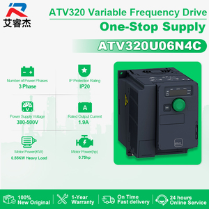 Variateur de fréquence compact ATV320U06N4C d'origine, 3 phases, 0,55 kW, 380-500 V, Altivar Machine ATV320 VFD. - Product Image 2